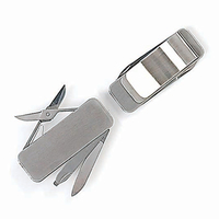 Fury Slim Stainless Money Clip w/ Implements (44473)