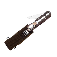 Fury Mess Utensil w/ Sheath 137mm Closed Length (44481)