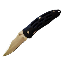 Fury Black Magic II Serrated Folding Pocket Knife 100mm Closed Length (44495)
