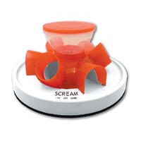 Scream Interactive Cat Tunnel Feeder Loud Orange
