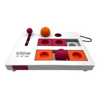 Scream Interactive Cat Brain Teaser Loud Pink/Orange