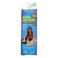 Aussie Lint Roller Fluff Dust Glass Sand & Pet Hair Remover Refill Large