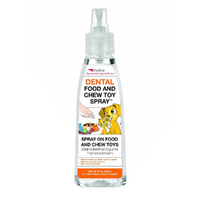 Petkin Dental Food & Chew Toy Spray for Pets 120ml
