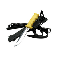 Land & Sea Frog Knife with Sheath