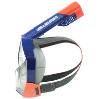 NEW LAND & SEA ORPHEUS ADULT BLUE FULL FACE MASK AND SNORKEL