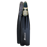 NEW LAND & SEA STEALTH FREE-DIVER EXTRA LONG BLADED FINS + FREE CARRY BAG