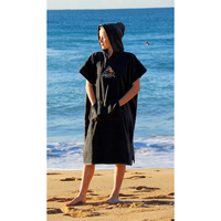 NEW ADRENALIN PONCHO COTTON TOWEL - SUPER SOFT MINI PLUSH LINING
