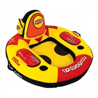 Sportsstuff Trek N Tube 1 Person Inflatable Water Float Tube 52-1501