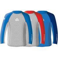NEW ADRENALIN BOYS BEACH LONG SLEEVE LYCRA RASH TOP - UPF 50+ RATING