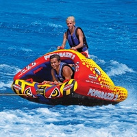 Sportsstuff Poparazzi 2 Person Inflatable Towable Water Ski Tube 53-1752