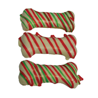 Huds & Toke Christmas Frosted Doggy Bone Dog Treat 3 Pack