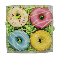 Huds & Toke Little Doggy Donut Gift Box Dog Treat 4 Pack