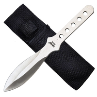 Fury Double Edged Hell Thrower Knife w/ Sheath 170mm (60015)