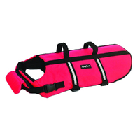 Zippy Paws Doggy Life Jacket Dog Safety Vest Red Medium 21-27 Inch