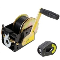 JARRETT WINCH 1 SPEED 5:1 700KG RATING W/ COVER & 6M WEBBING STRAP (WB-F10204WC)