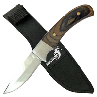 Mustang Collectors Hunting Knife Gift w/ Sheath 200mm (74421)