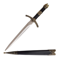 Fury Antique Dagger Brass w/ Scabbard 300mm (75555)