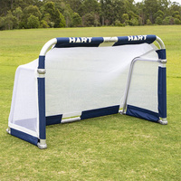 Hart Portable Aluminium Professional Soccer Football Goal with Mesh Net