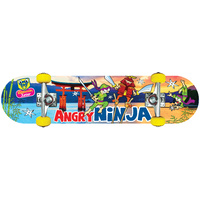 Adrenalin Angry Ninja Kids Youth Skateboard 29"x 7"