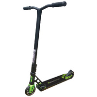 Adrenalin Pro 110 Committed Kids & Adult Stunt Push Scooter - Black / Lime