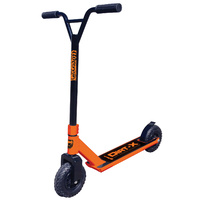 Adrenalin Dirt-X Off Road Kids & Adult Stunt Push Scooter - Orange