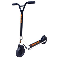 Adrenalin Dirt-X Off Road Kids & Adult Stunt Push Scooter - White