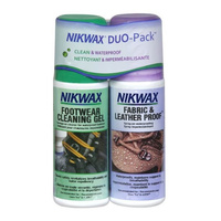 NIKWAX TWIN FABRIC & LEATHER CLEANING SPRAY & GEL 125ml