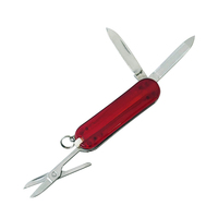 Fury Mini Executive Stainless Steel Tactical Multi Tool Knife Red (88031)