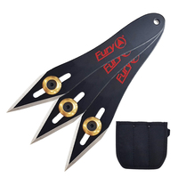 Fury Ninja Adjustable Throwing Knife Set 160mm (90010)