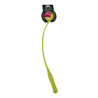 Scream Ball Launcher Throw & Fetch Dog Toy Loud Green 65cm