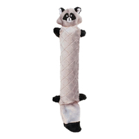 Zippy Paws Jigglerz Raccoon Plush Dog Squeaker Toy 53 x 14cm