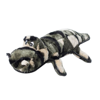 Zippy Paws Z-Stitch Grunterz Camron The Camo Gator Plush Dog Toy 47 x 24cm