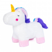 Zippy Paws Charlotte The Unicorn Plush Dog Squeaker Toy 25.5 x 23cm