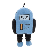 Zippy Paws Rosco the Robot Interactive Plush Pet Dog Squeaker Toy