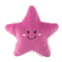 Zippy Paws Starla The Starfish Plush Dog Squeaker Toy 20 x 20 x 5cm