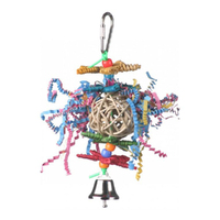 SuperBird Crinkle Crinkle Little Star Bird Toy 13 x 5cm