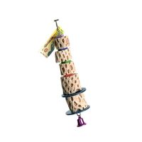 Pollys Pet Cactus Wood Tower Bird Toy Medium 4.4 x 23cm