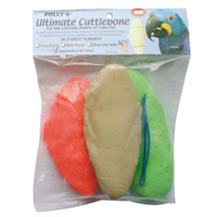 Pollys Pet Ultimate Cuttlebone for Birds Assorted 