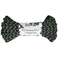 Fury Paracord 7 Strand Core Utility Cord 30m Zombie Undead (99374)