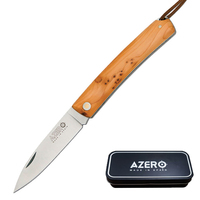 Azero Yew Wood Pocket Knife 170mm Overall Length (A120041)
