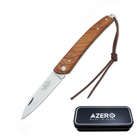 Azero Yew Wood Pocket Knife 175mm Overall Length (A160041)