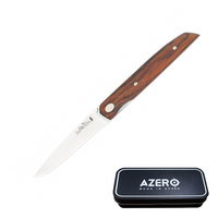 Azero Cocobolo Wood Pocket Knife 171mm Overall Length (A170023)