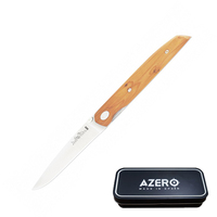 Azero Yew Wood Pocket Knife 171mm Overall Length (A170043)