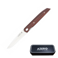Azero Violeta Palisander Thin Pocket Knife 171mm Overall Length (A170083)