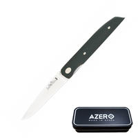 Azero Ebony Wood Pocket Knife 171mm Overall Length (A170113)