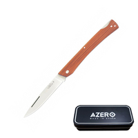 Azero Yew Wood Pocket Knife 175mm Overall Length (A180041)