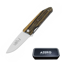 Azero Bocote Pocket Knife 190mm Overall Length (A190051)