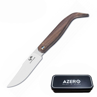 Azero Walnut Pocket Knife 175mm Overall Length (A200071)