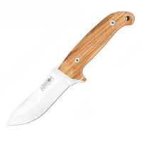 Azero Olive Wood Hunting Knife 240mm Overall Length (A211012)