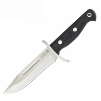 Azero Ebony Wood Hunting Knife 260mm Overall Length (A233111)